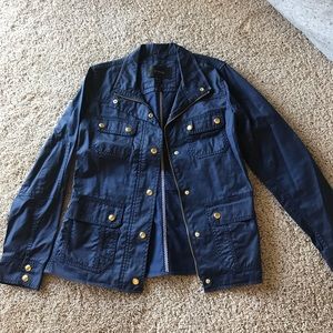 Navy blue J. Crew jacket